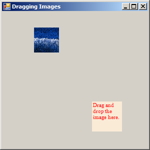Drag and drop the PictureBox