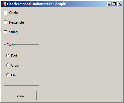 Radio button check changed event