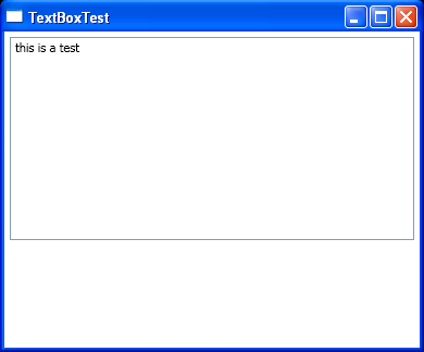 Single Line And Multiline Textbox Textbox Windows Presentation