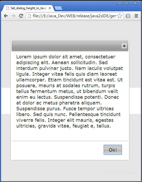 set-dialog-height-in-javascript