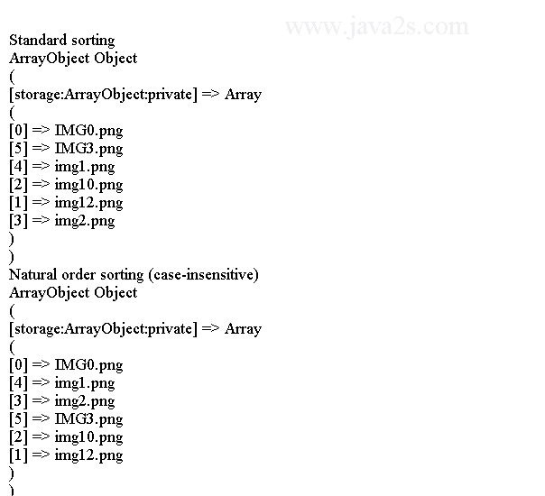 php-tutorial-sort-an-array-using-a-case-insensitive-natural-order-algorithm-with-arrayobject